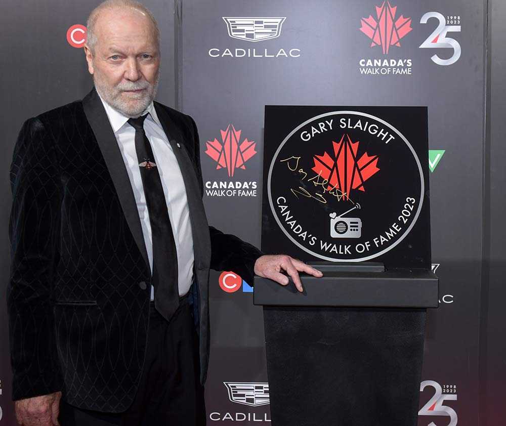 Gary Slaight Receives His Star on Canada's Walk of Fame