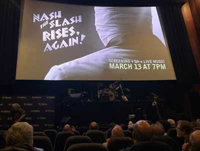 "Nash the Slash Rises Again!" Film Screening on March 13th